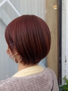 ノマニカ バイ ルレーヴ 池田店(noma-nika by Le reve) やわらかな丸みのあるショートボブ☆