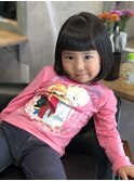 アシンメトリーハッシュボブマレットヘアバタフライカット艶髪