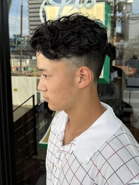 ザスーツブラザーズ(THE SUITS BROTHERS) MEN'SHAIRウルフカルマパーマメンズショートイージーパーマ