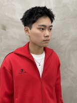 ソーコ 渋谷(SOCO) メンズカットメンズショートスパイキーショートピンパーマ渋谷