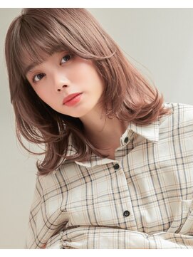 ロンドリゼル 札幌(Lond RiseL) 顔周り/小顔/レイヤー/髪質改善/韓国風巻き/ミルクティー/札幌