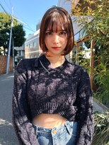 ケイト(kate)&nbsp;【kate 大宮】ココアブラウン×ぷつっとボブ