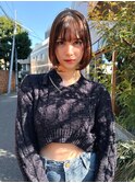 【kate 大宮】ココアブラウン×ぷつっとボブ