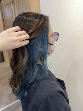 インナーカラー/ロング