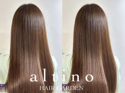 アルティノ ヘアガーデン(altino HAIR GARDEN)の写真