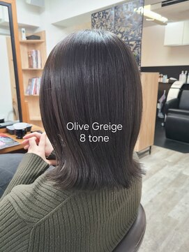 アンクラウド(an cloud) オリーブグレージュ/グレージュ/ブリーチなしカラー