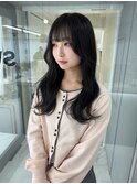 寒色系カラー/透明感カラー/オリーブグレージュ