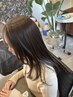新規限定カット+リタッチ縮毛矯正+2ステップトリートメント