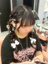 ゴート アミティ(G.O.A.T AMITY)&nbsp;ガーリースタイル/心斎橋/ヘアメ/セットサロン
