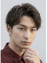 ゼンコー アオヤマ(ZENKO Aoyama)&nbsp;アップバング×シャドウパーマ