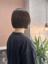 クラン エン バイ ヘッドライト 二子玉川店(clan en. by HEADLIGHT) ミニボブ/透明感ブラウンカラー/二子玉川