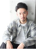 トラッド×ツーブロック×黒髪ベリーショート