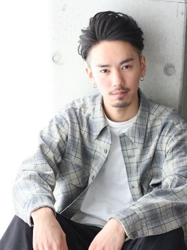 マイロ(mailo) トラッド×ツーブロック×黒髪ベリーショート