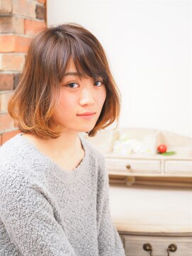 アトリエMAI 北千住 【北千住美容室アトリエMAI】ふんわりリラクシーボブ