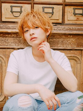 錦糸町 美容室 ラウンズ(Rounds) 錦糸町 Rounds おすすめ貞森英輝のハイトーンマッシュショート★