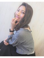 アンカー バイ ラフ(anchor by Laf)&nbsp;ヘルシーレイヤーロブ×グレージュラフカール