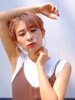 ロジェ(loje)&nbsp;[LOJE]ショート×hightoneピーチピンク