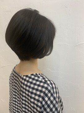 ヘア デザイン ハルプ(hair design HALB) シルキーショートボブ