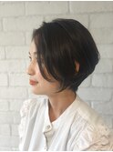 大人ショートボブ