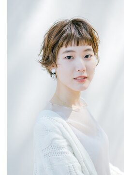 ヴォーチェ フォーヘアー(VOCE for hair) デザインカラーで立体感！エッジショートレイヤーショート