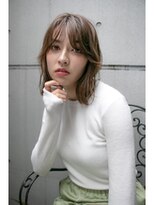 ヘアサロンエム 渋谷店(HAIR SALON M)&nbsp;切りっぱなし☆ミディアム外ハネ