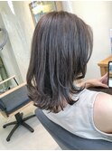 藤田が叶える☆レイヤーロブ×赤み消しアッシュカラー