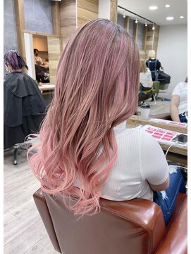 ジゼル(gisele) (稲毛)coral pink × air touch