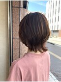 ◎外ハネ×セミディ