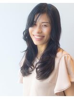 ヘアーフォトギフト(HAIR×PHOTO gift.) ロングヘア／レイヤー／ナチュラル／前髪なし