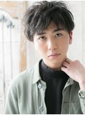 ラフな質感で遊ぶ！ツイストパーマおしゃれショートg札幌月寒