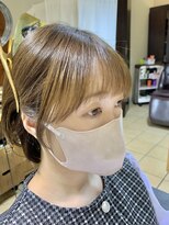 ネオリーブ モカ 川崎チネチッタ店(Neolive mocca)&nbsp;【韓国風】自然な流れ　顔まわり　小顔カット