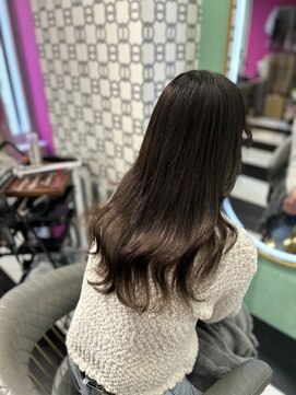 ルフレ 新宿本店1st(Reflet) プルエクステダイヤモンド９０本　#新宿