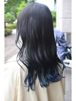 ポタム 東中野(potamu) ブルー裾カラー