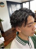 【calif.】メンズツイストスパイラルパーマ