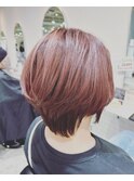 ショートボブ　ショート