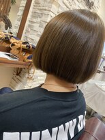 アローズ 荒尾店(arose)&nbsp;切りっぱなしボブ+カラー