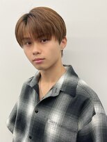 メンズサロン ゴールド 名古屋(GOALD)&nbsp;ツイストスパイラル波打ちスパイラルセンターパート刈り上げ束感