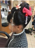 七五三のヘアセット