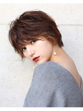 ネックス 表参道本店(nex) インナーカラー/ハイライト/エアリー/ショート