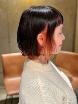 リブロ(liblo)&nbsp;ボブ × ツートーン(オレンジ)(2)【liblo】