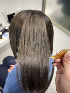 トランス(TRUNS) ケアカラー＋髪質改善ULTOWAトリートメント