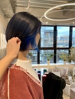 シダ(sida SAIIN)&nbsp;【西村】20代30代髪質改善インナーブルー