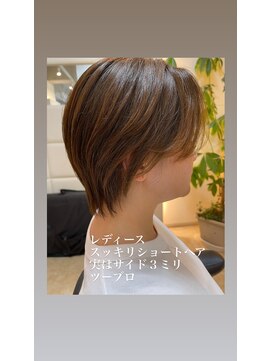 桜デコ ティンプル店(DECO) ３ミリ・ツーブロレディ2024