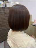 【話題のメテオカラーボブ】