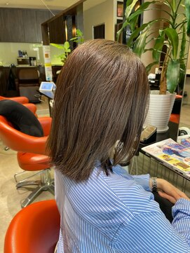 リマヘアー(lima hair) クセ毛カットお手入れ簡単まとまりミディアム30代40代50代