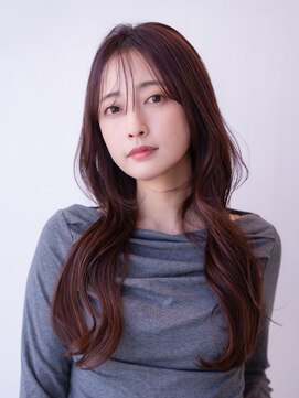 ハバナ 立川(HAVANA) 韓国風レイヤーカット髪質改善ダブルカラーミルクティーベージュ