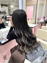 シーズン 大阪(SEASON)&nbsp;【エクステ】インナーカラー/ブルーブラック/エクステ専門店大阪