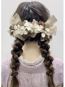 バサラ 銀座三丁目店(VASARA) ゆるふわダウン♪着物ヘア./浴衣ヘア/卒業式ヘア/成人式ヘア