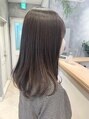 ラボヌールヘアー オリビエ 北千住店(La Bonheur hair Olivier) ロング♪オリーブグレージュ☆イルミナカラー【北千住/グレイ】