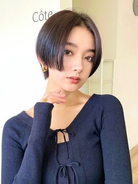 コート 表参道(Cote) Cote 美髪/オリーブベージュ/セミディ/カットレイヤーボブ